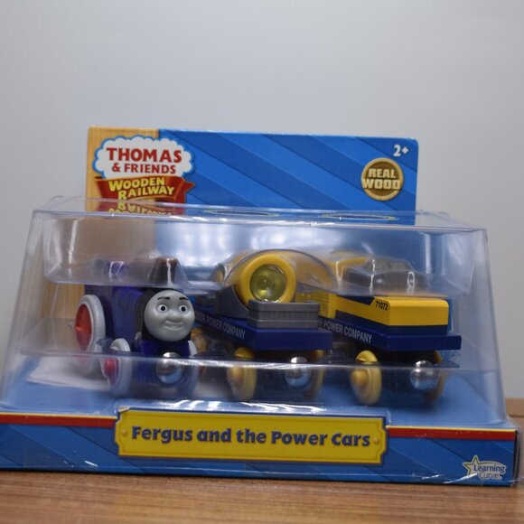 Fergus and the Power Car Learning Curve Thomas & Friends Real Wood Sealed 2011 - Picture 2 of 8
